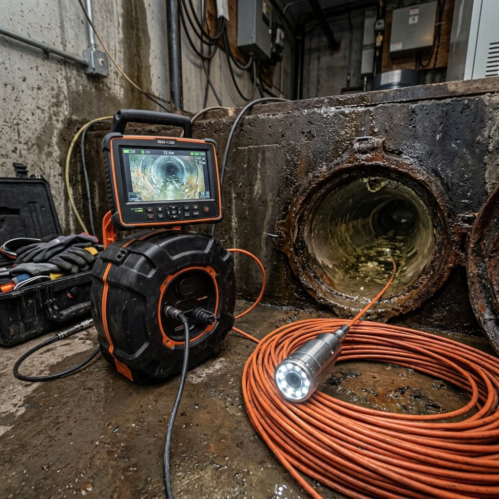 Kanaluntersuchung Detailansicht